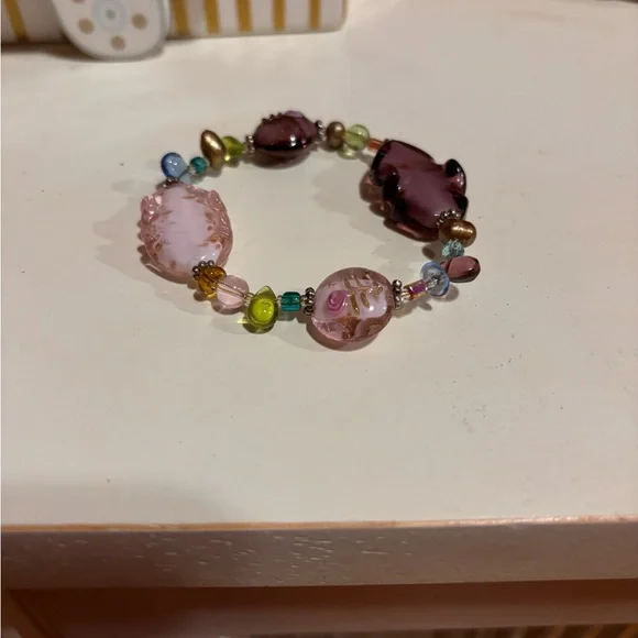 Premier Designs Lavender Rose bracelet Hallmark - Picture 5 of 6